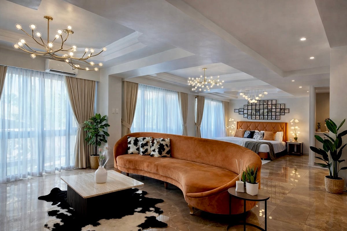Luxury Open-Plan Studio Unit for Long-Term Rent – Makati Prime Towers - 1